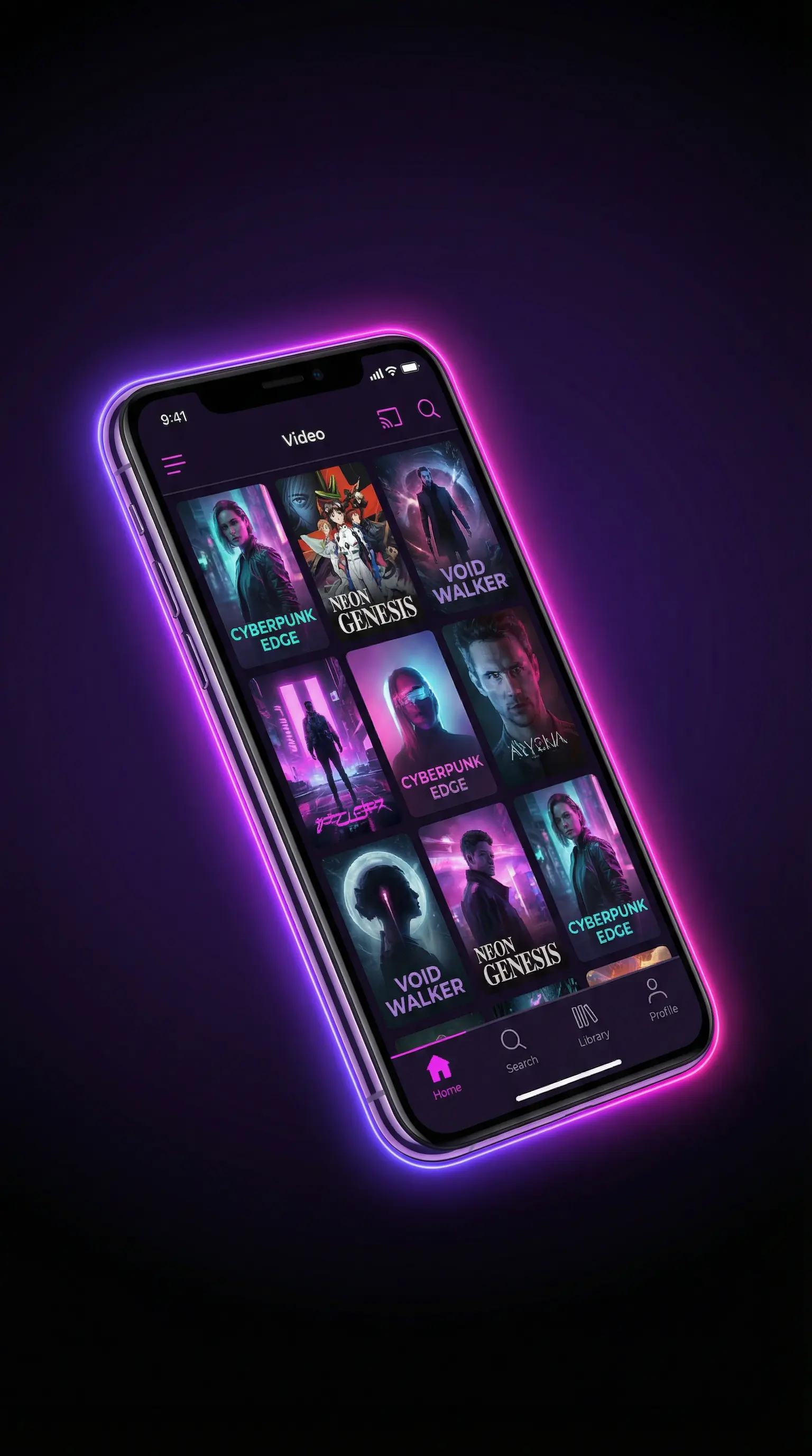 17c一起草 APP视频客户端界面